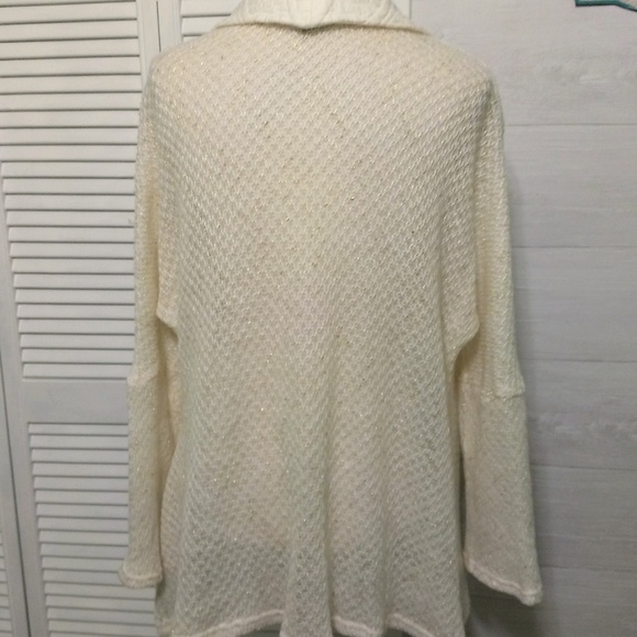 Alberto Makali draped wool blend cardigan large - Picture 7 of 7